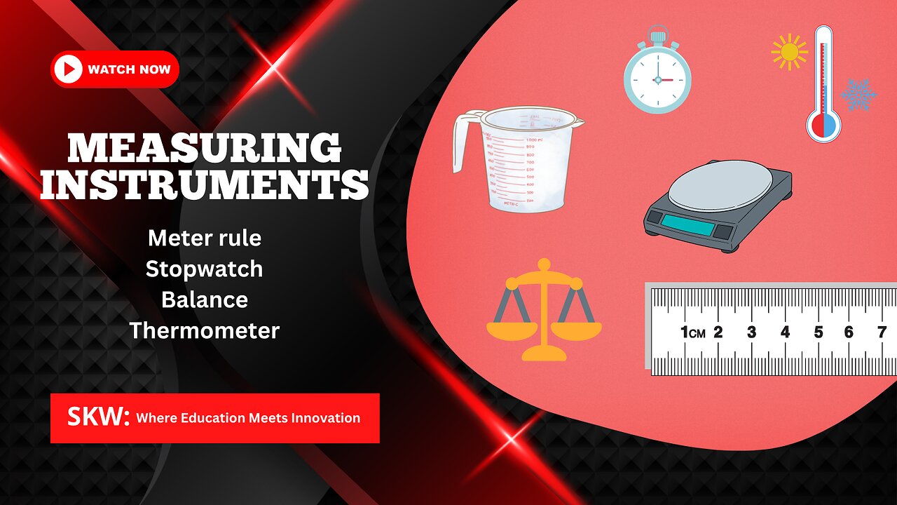 The Building Blocks of Science: Measuring Instruments in Physics Experiments