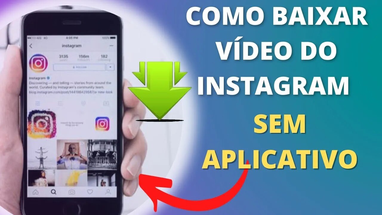 COMO BAIXAR VÍDEO DO INSTAGRAM | SEM APLICATIVO