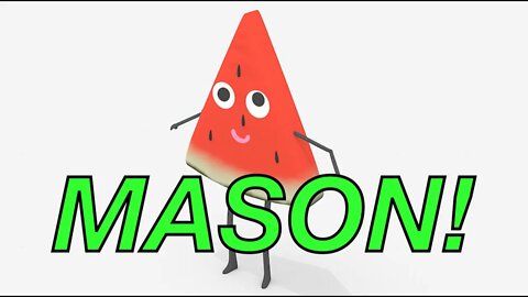 Happy Birthday MASON! - WATERMELON Birthday Song