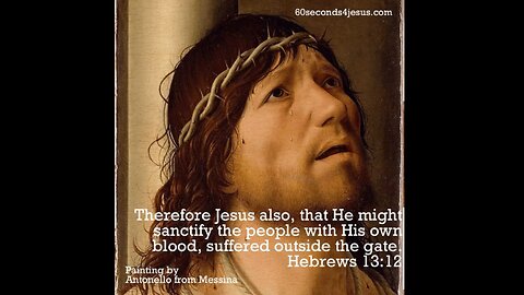 Jesus sacrificed Himself for all of us