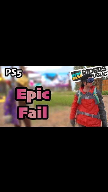 Epic Fail RIDERS REPUBLIC funny #shorts