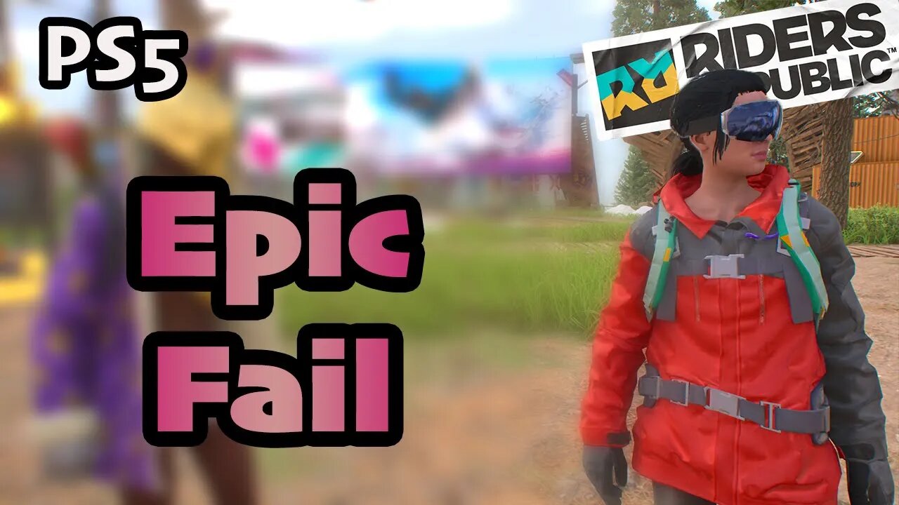 Epic Fail RIDERS REPUBLIC funny #shorts