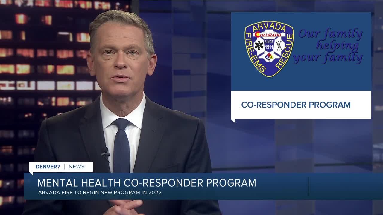 Arvada Fire to begin new mental health co-responder program