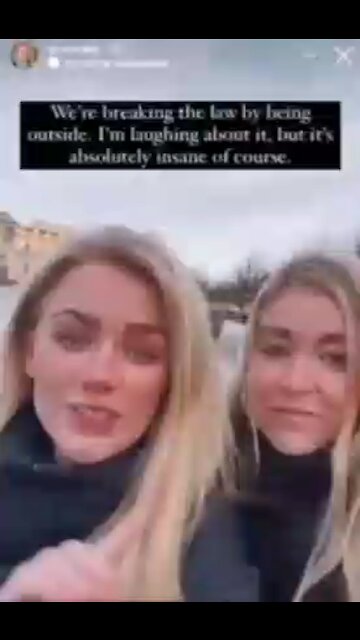 Imagine committing the ‘crime’ of being outside!