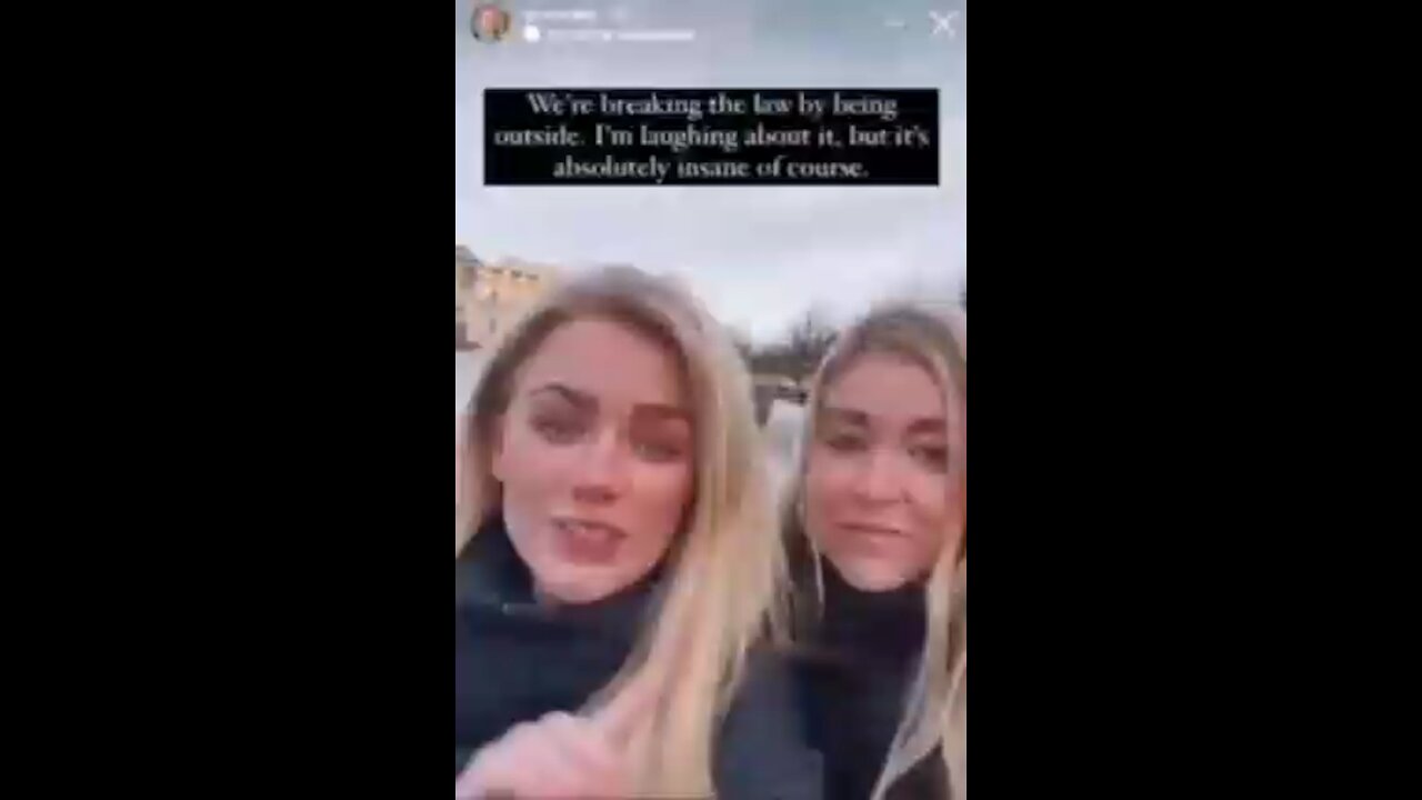 Imagine committing the ‘crime’ of being outside!