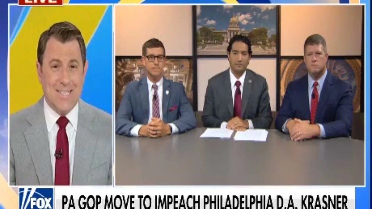 Pa Republicans move to impeach Larry Krasner