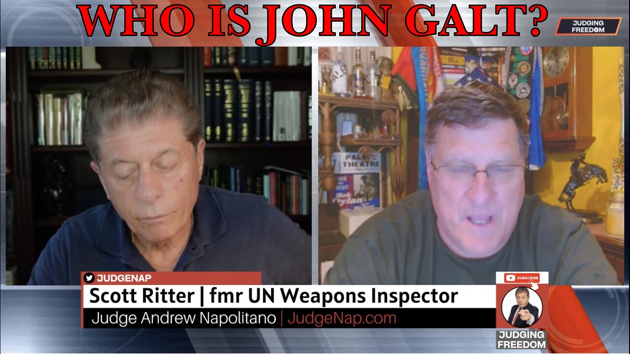 JUDGING FREEDOM W/ Scott Ritter POST FBI RAID INTERVIEW. WHAT REALLY HAPPENED. TY JGANON, SGANON