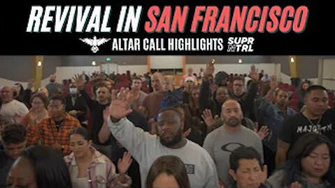 The Crowd Was Hungry For The Holy Ghost In San Francisco
