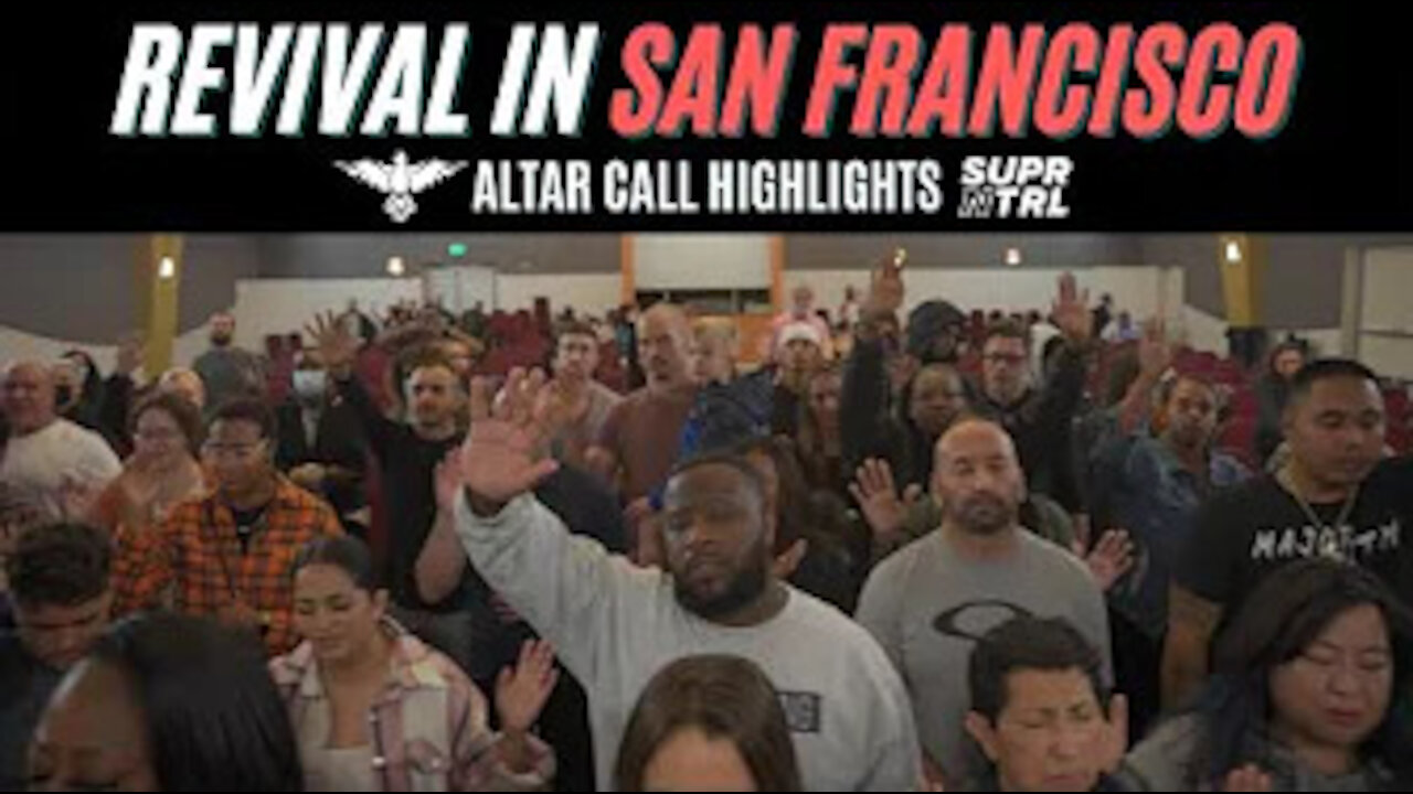The Crowd Was Hungry For The Holy Ghost In San Francisco