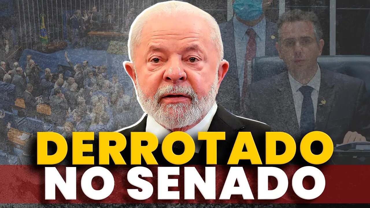 🚨Urgente! LULA É DERROTADO NO SENADO: INDICADO POR LULA É REJEITADO