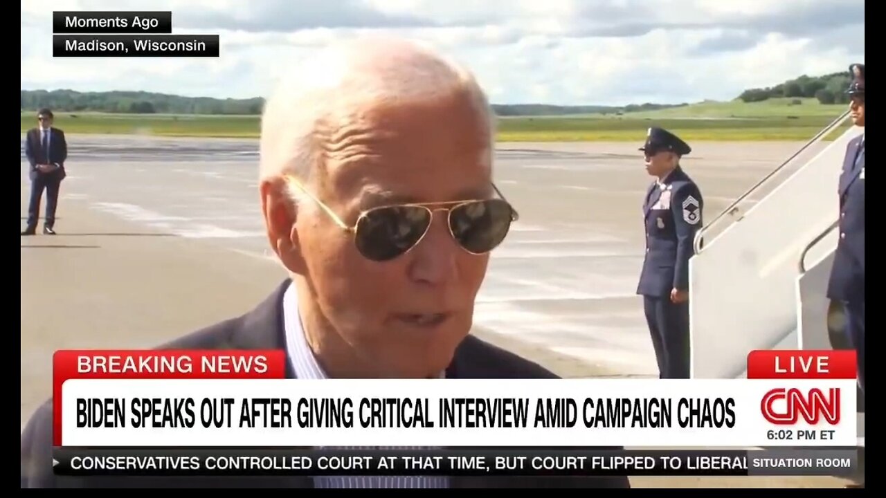 Did Biden Just Call The Media Fake News?