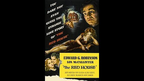 Film Noir Red House 1947 Edward G Robinson Colorized Movie, Subtitles