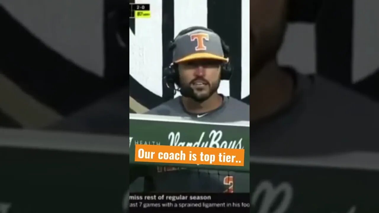 Wouldn’t want any other HC. #volbaseball