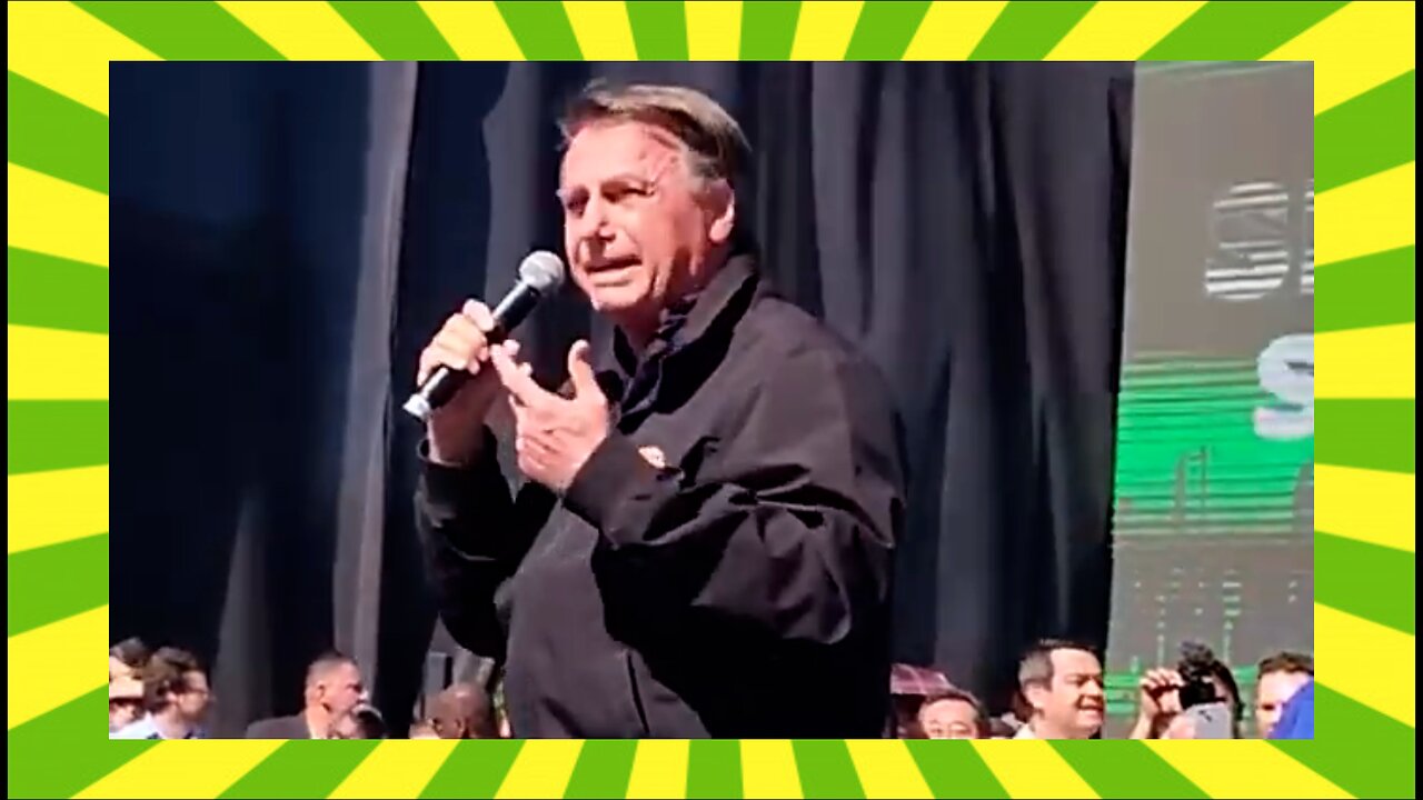 DISCURSO DE BOLSONARO NA CONVENSÃO DE RICARDO NUNES.