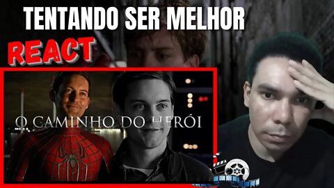 [ REACT ] TENTANDO SER MELHOR - PETER PARKER ( Senhor do Tempo )