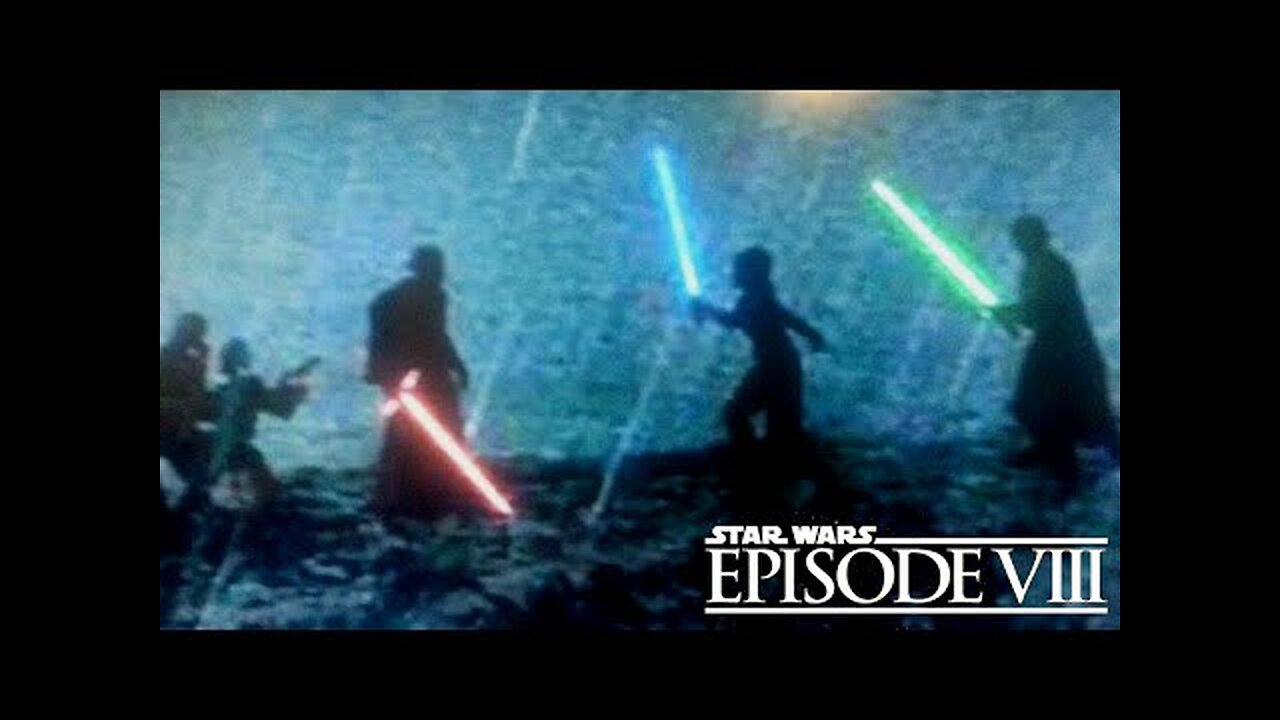 Star Wars Episode 8 The Last Jedi - Luke, Finn & Rey VS Snoke, Kylo & Von - Duel Description (2016)