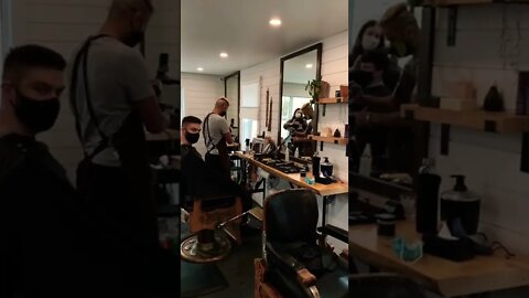 Getting a haircut at the humble barber PEI