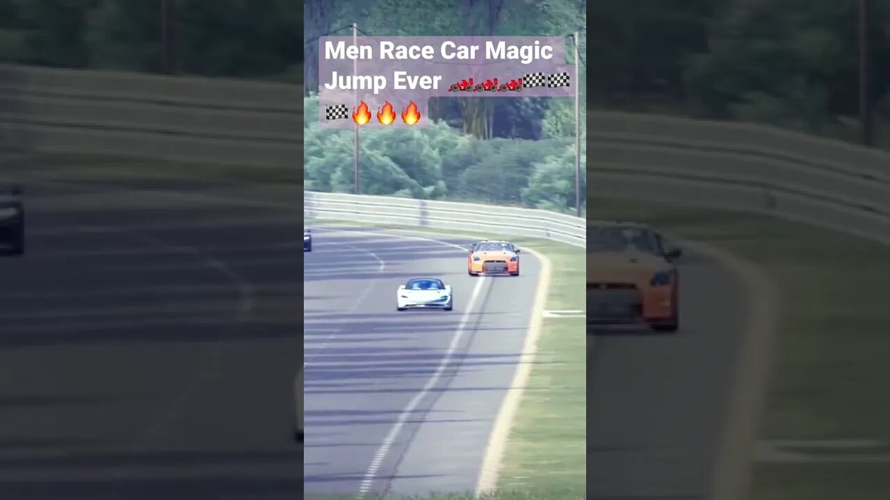 Men Magic Car Race Jump Ever 🏎🏎🏎🏁🏁🏁🔥🔥🔥