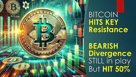 BITCOIN hits KEY Resistance but Bearish Divergence STILL in play