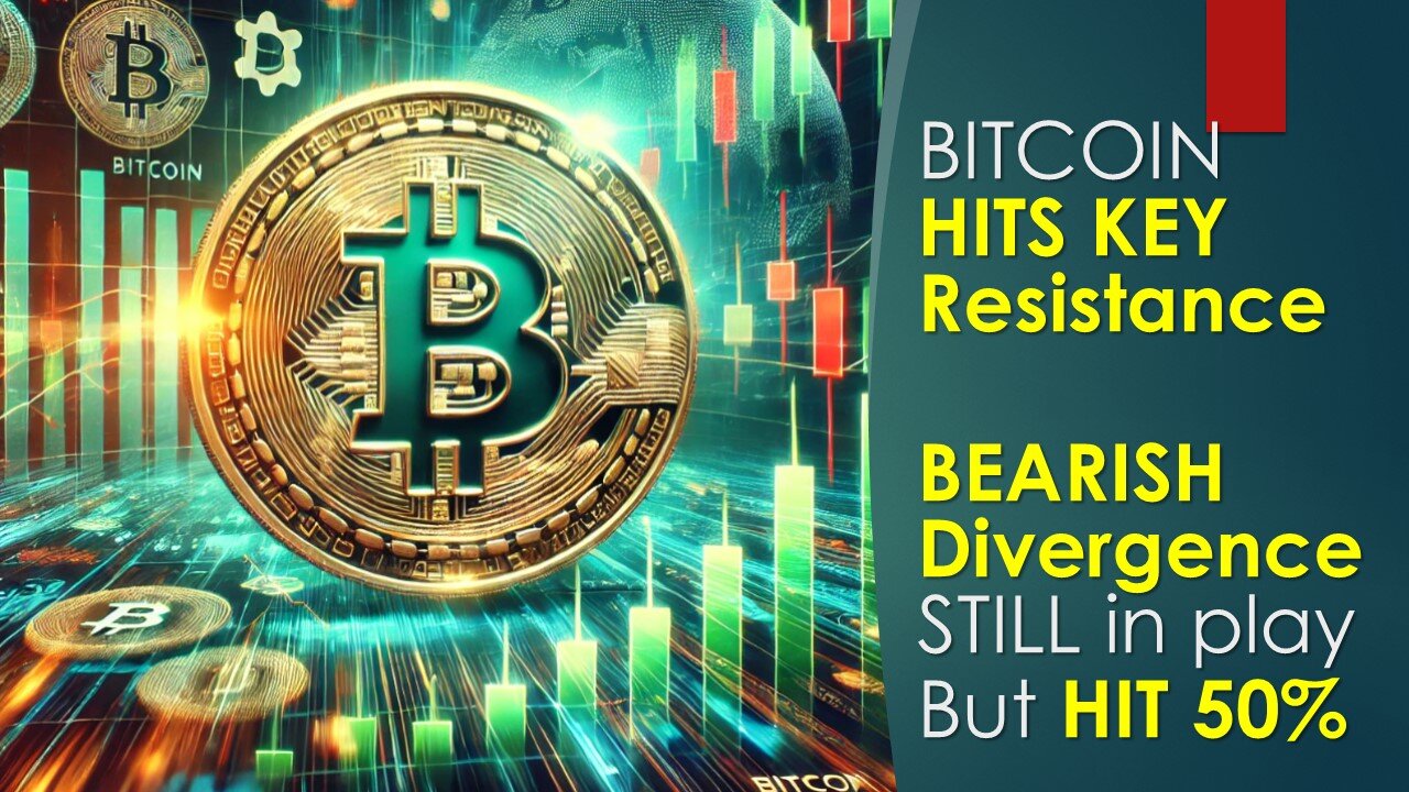 BITCOIN hits KEY Resistance but Bearish Divergence STILL in play