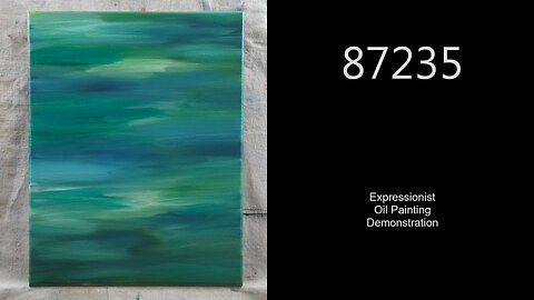 IMAGINE IF YOU WILL “87235” EXPRESSIONIST OIL PAINTING 11x14