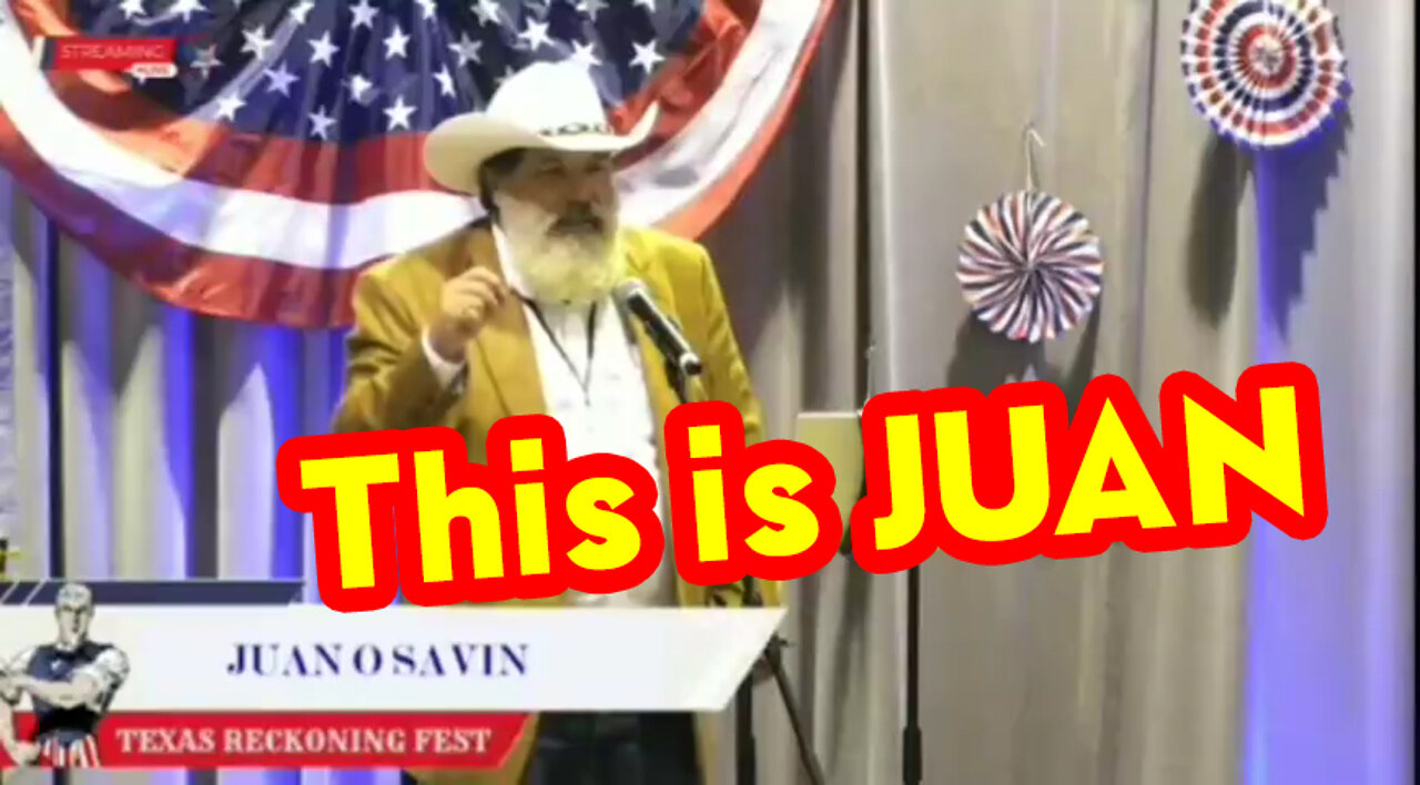 This is Juan O Savin