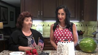 Fitness Friday – Watermelon cake for the 4th of July