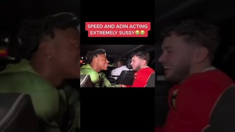 Speed and Adin Acting extremely sus #shorts #ishowspeed #speed #adinross