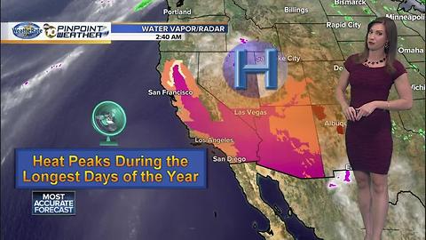 10News Pinpoint Weather with Meteorologist Megan Parry