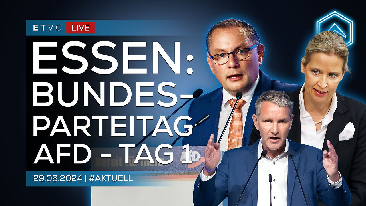 🟥 LIVE | ESSEN: #AfD Bundesparteitag TAG 1 - Eskaliert es? | #VorOrt