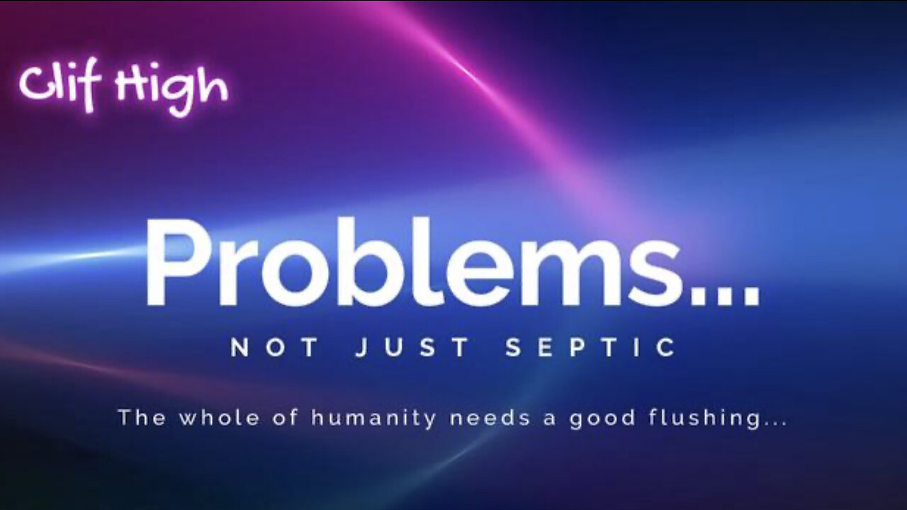 CLIF HIGH - Problems....not just septic