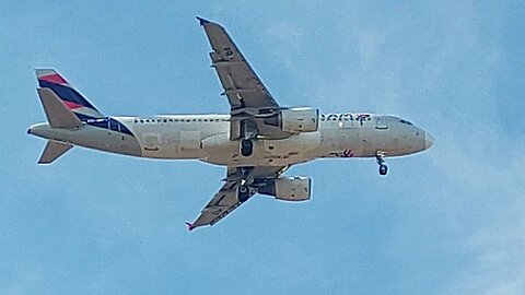 Airbus A320 PR-MYT coming from Guarulhos to Fortaleza