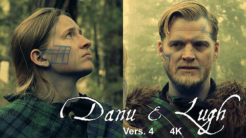 LUGH and DANU meet in the Druid Grove, CELTICS series, UHD 4K, vers.4