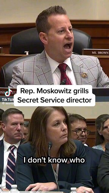 Moskowitz Drills Secret Service Director