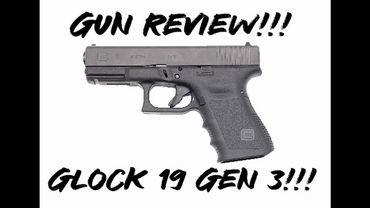 Gun review!!! Glock 19 gen 3!!!