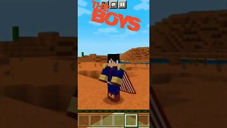 The Boys no minecraft isso é incrível 💪🏻🤯😱🤯🤯🔥😱#theboys #minecraft #shorts