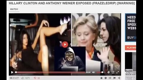 HILLARY CLINTON AND ANTHONY WEINER EXPOSED (FRAZZLEDRIP) [WARNING]