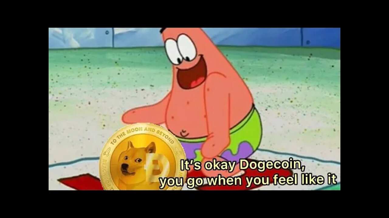 It's ok Dogecoin, you can go 📈 when you feel like it! 💰 Daily Altcoin Update/Meme review 💰