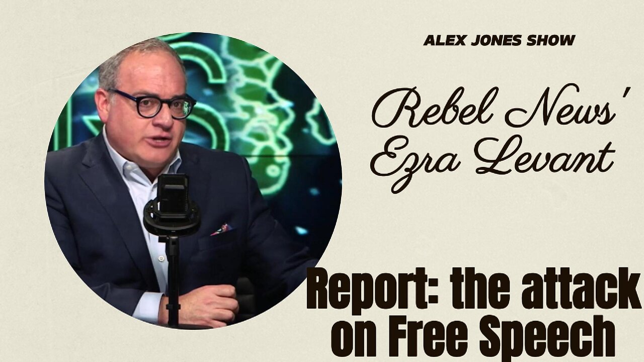 Interview with Rebal News' Ezra Levant - Elon Brazil and the attack on FreeSpeech