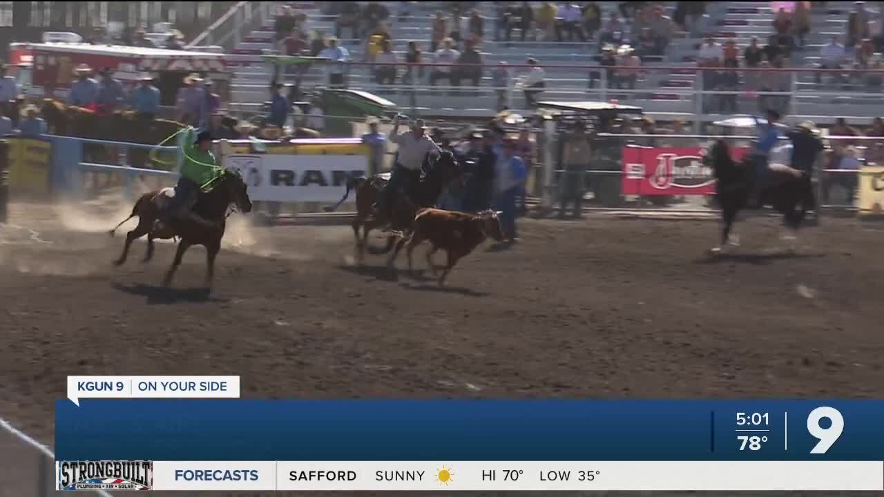 Bulls get out of their cages as the Tucson Rodeo kicks off