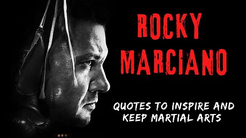 Rocky Marciano inspirational quotes