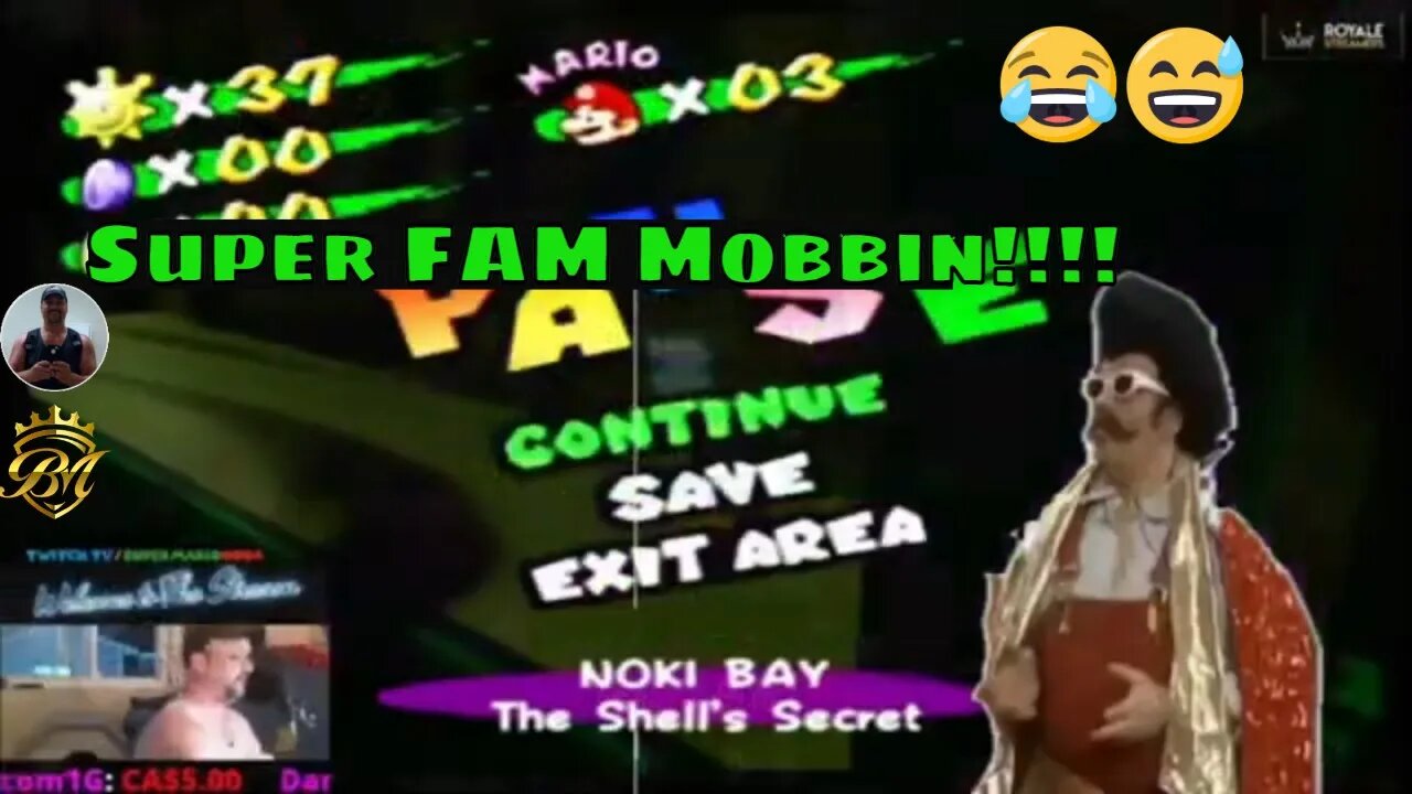 Mobbin with Super Fam | Mix Game Montage | Supermario004