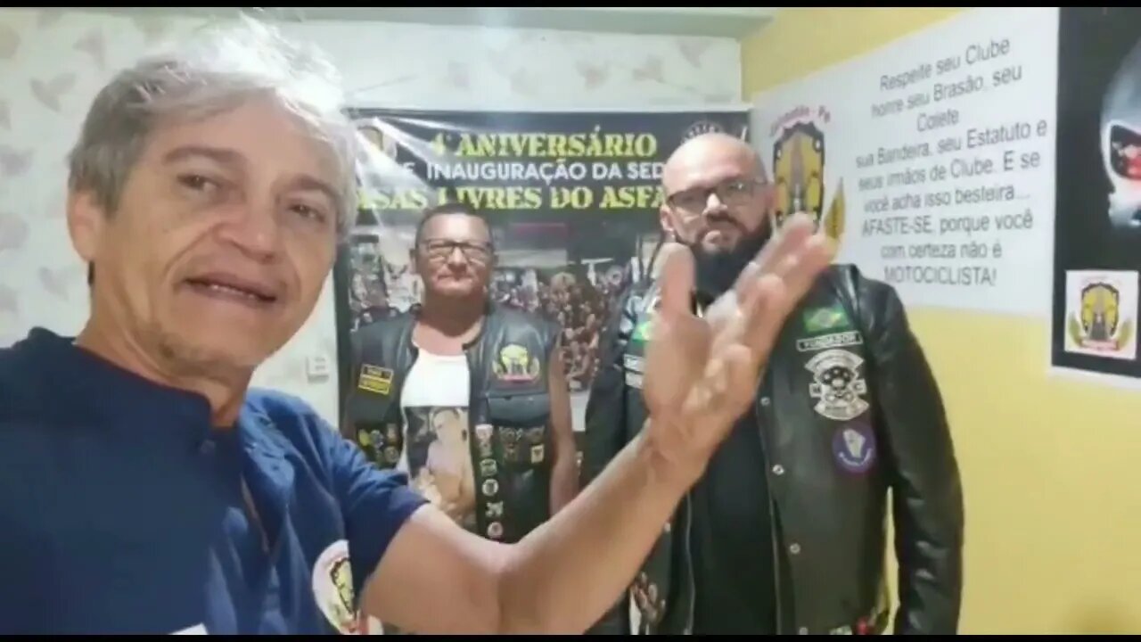 Primeiro Apoio a Usar a Sede do Motoclube Asas Livres no Asfalto, PE #motoclube #motociclismo