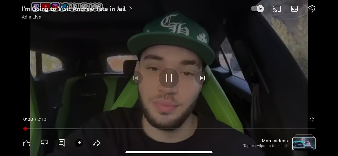 ADAIN ROSS GOING TO VISIT TOP G