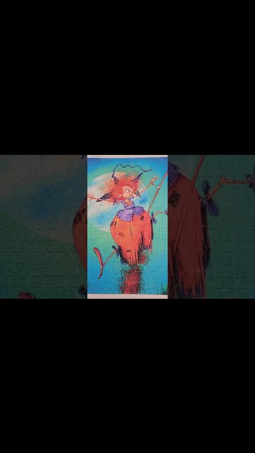 The Witch! by #grafika #witch #puzzle #halloween #spookyseason #puzzles