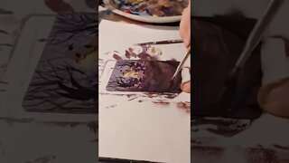 Pintando carta pokemon PT: 27