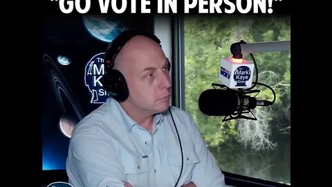 US POSTAL EMPLOYEE BEGS AMERICANS "GO VOTE IN PERSON"!!!