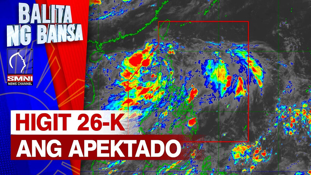 Higit 26,000 indibidwal, apektado ng Bagyong Dodong ayon sa NDRRMC