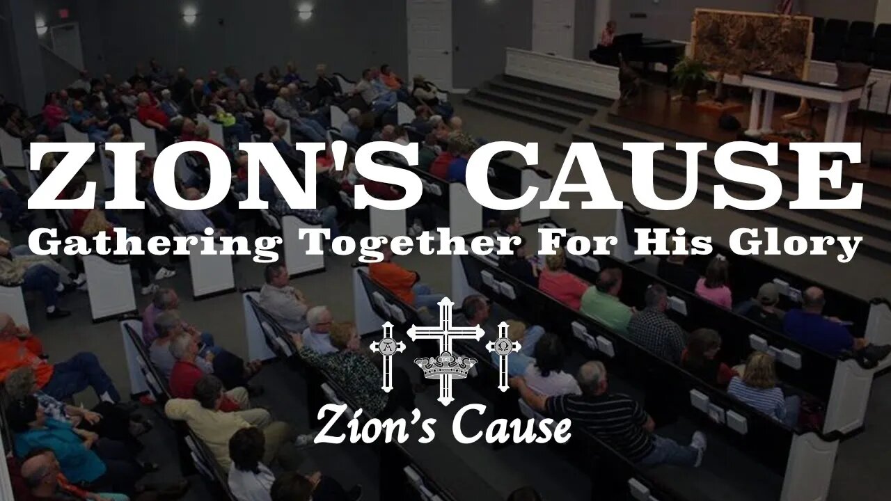 Zion's Cause 10:30 A.M. On Sunday, September 18, 2022