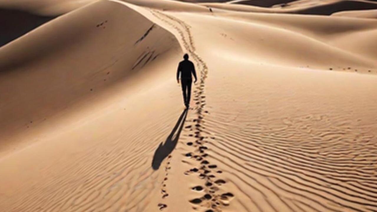 Life is a Journey (Footprints In The Sand) - Written By Mark Spencer